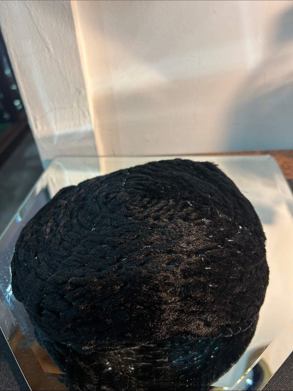 Classic Black vintage hat